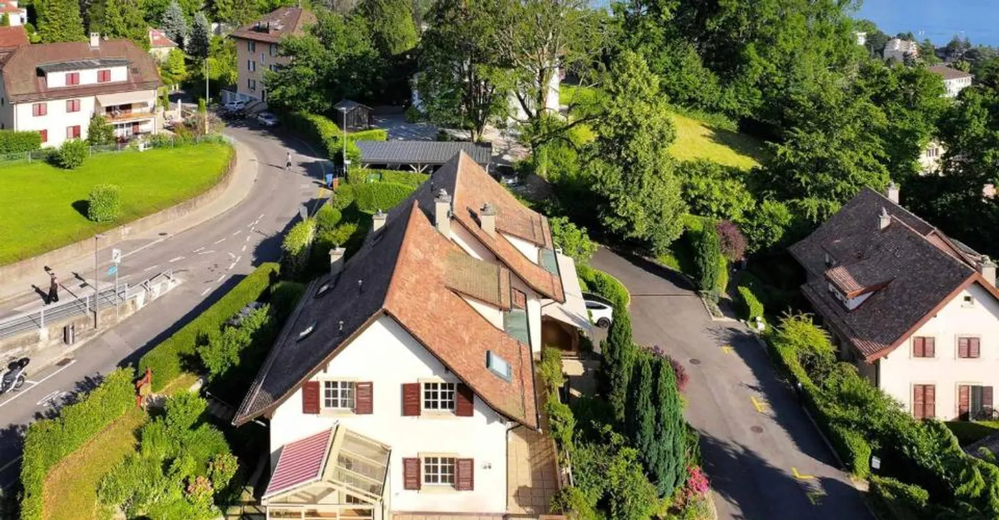 Reihenhaus mit 7,5 Zimmern und Seeblick in Lausanne-Chailly - Sofort verfügbar - Foto 7 von 8
