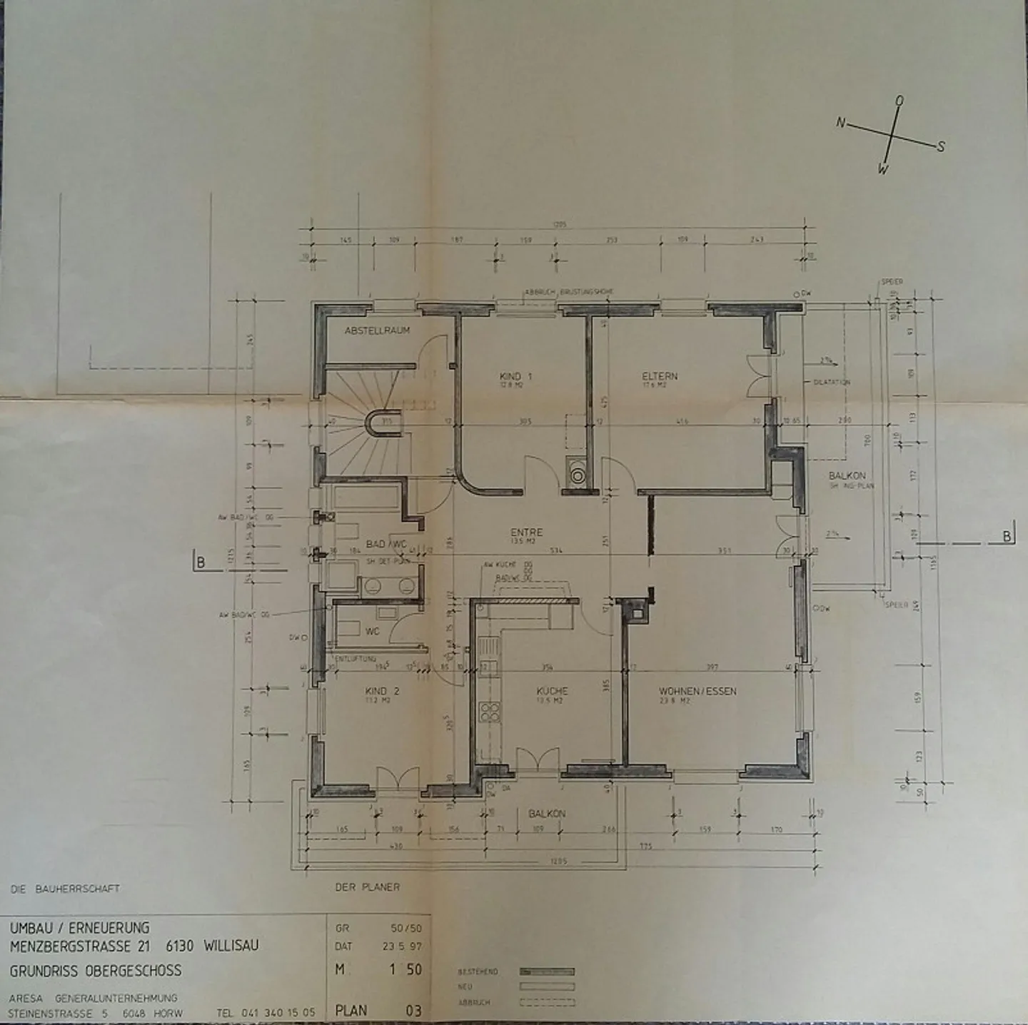 Sonnige Wohnung mit Balkonen - Foto 10 von 10