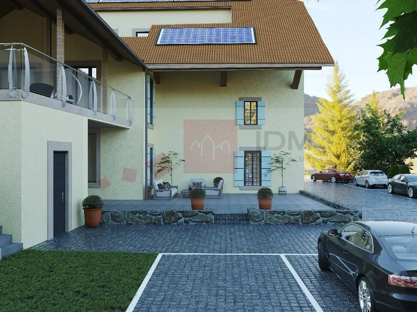Appartamento triplex di 3,5 locali con giardino - Foto 7 di 10