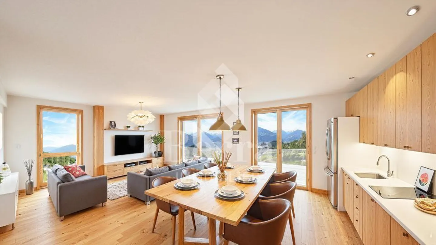 Die Perrons von St-Romain: Apartments mit Terrasse, superbe Aussicht - Foto 6 von 13