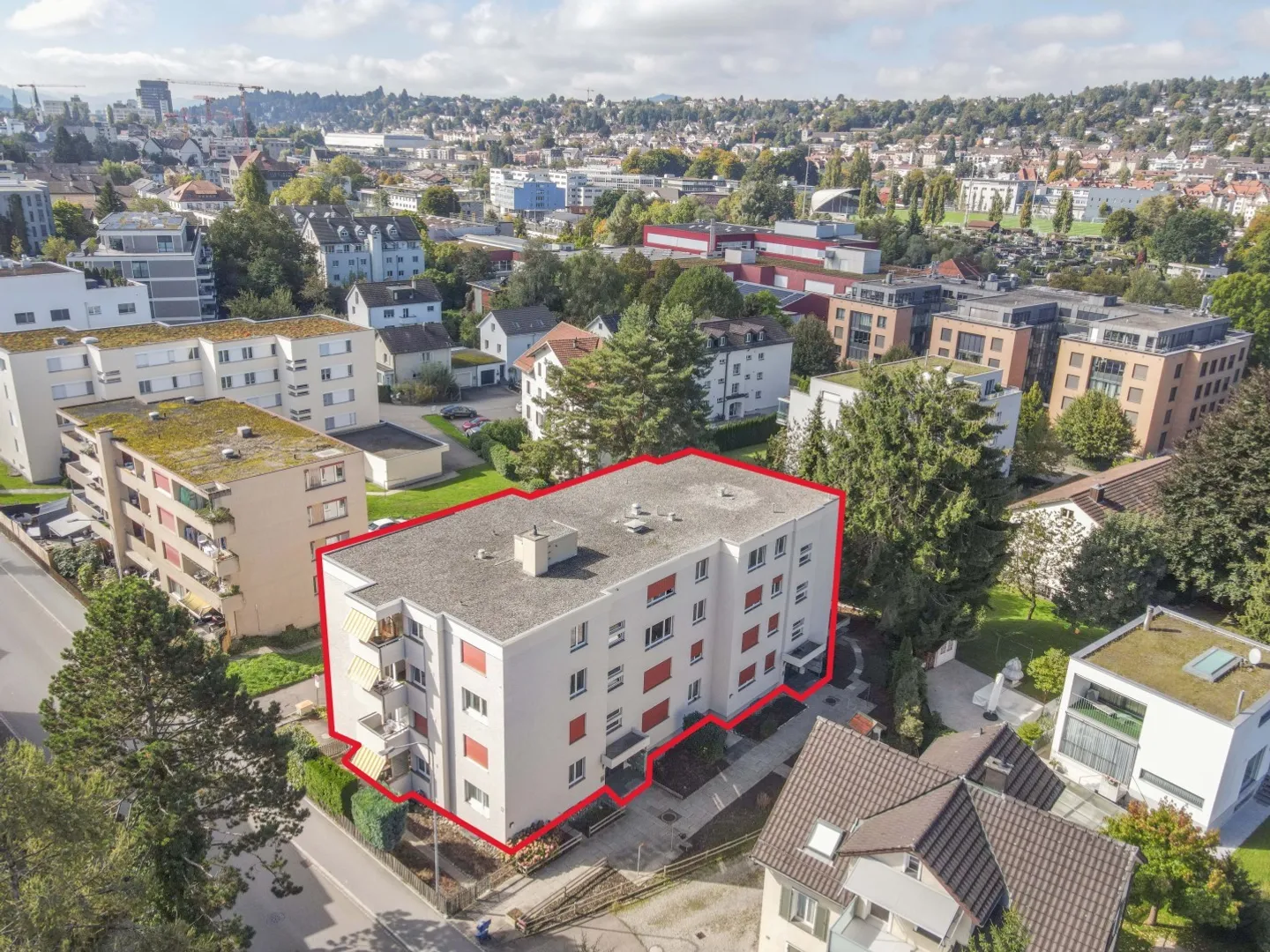 Attraktives Mehrfamilienhaus mit 20 Einheiten im Osten von St. Gallen - Foto 1 von 6