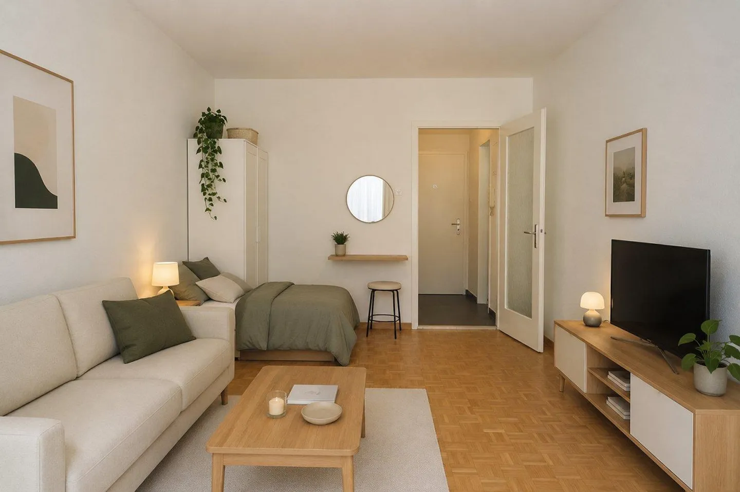 Charming 1-room apartment near the Rhine - Photo 8 of 8