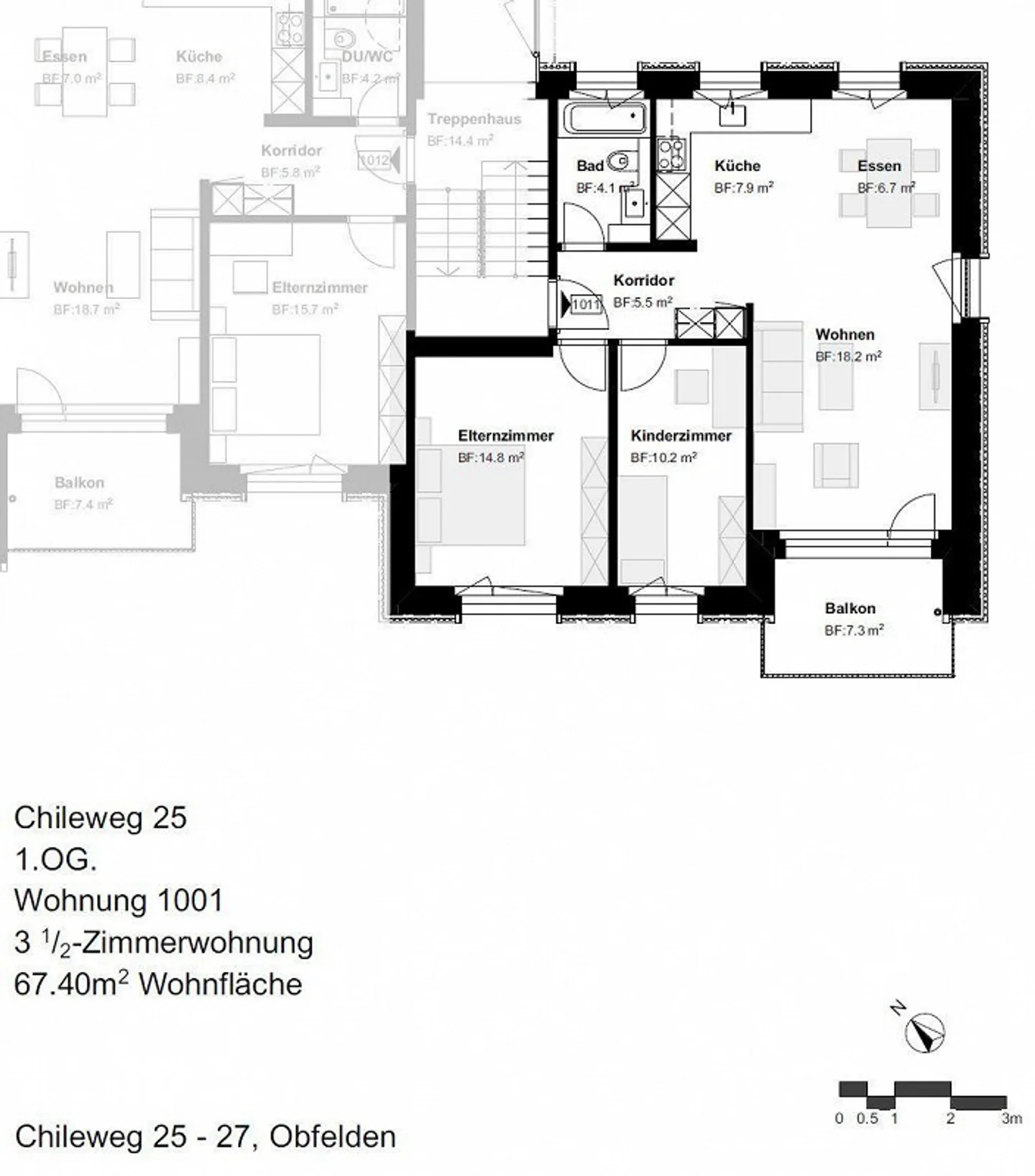 Appartement 3.5 pièces à louer à Obfelden ! - Photo 11 sur 12