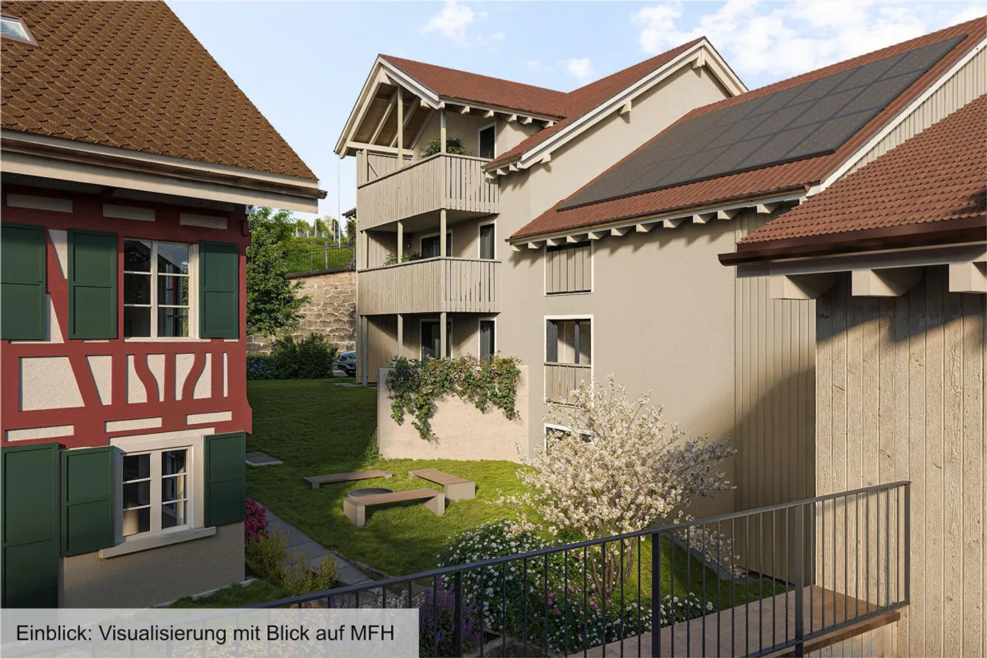 Nuovo progetto di costruzione: Appartamento moderno di 3,5 stanze a Doerflingen - Foto 3 di 4