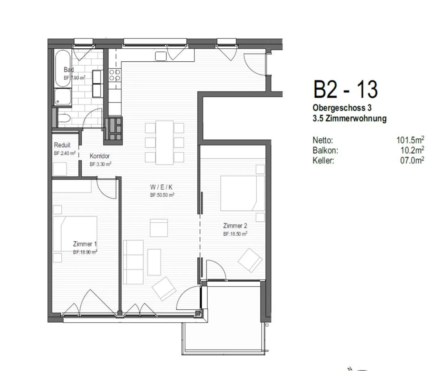 Appartamento centrale a Burgdorf - Foto 6 di 6