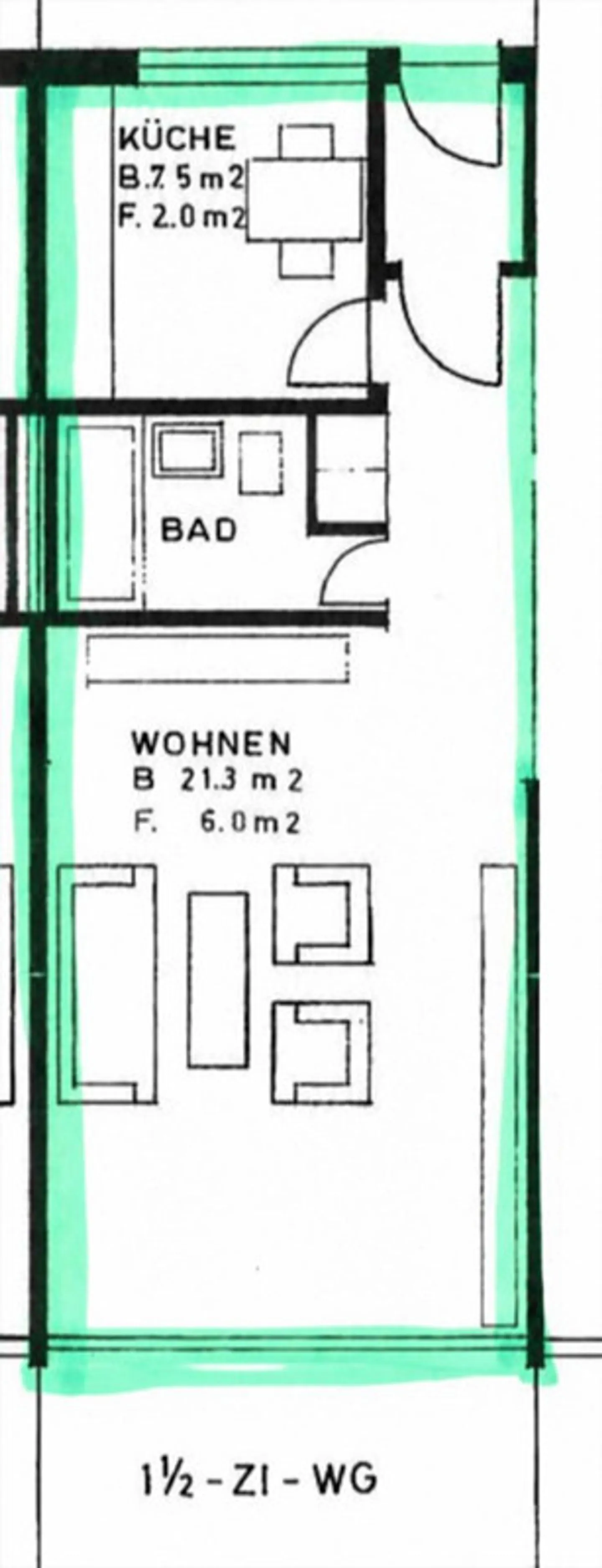 Centrally Located 1½ Room Apartment Near Adliswil Train Station - Photo 5 of 5