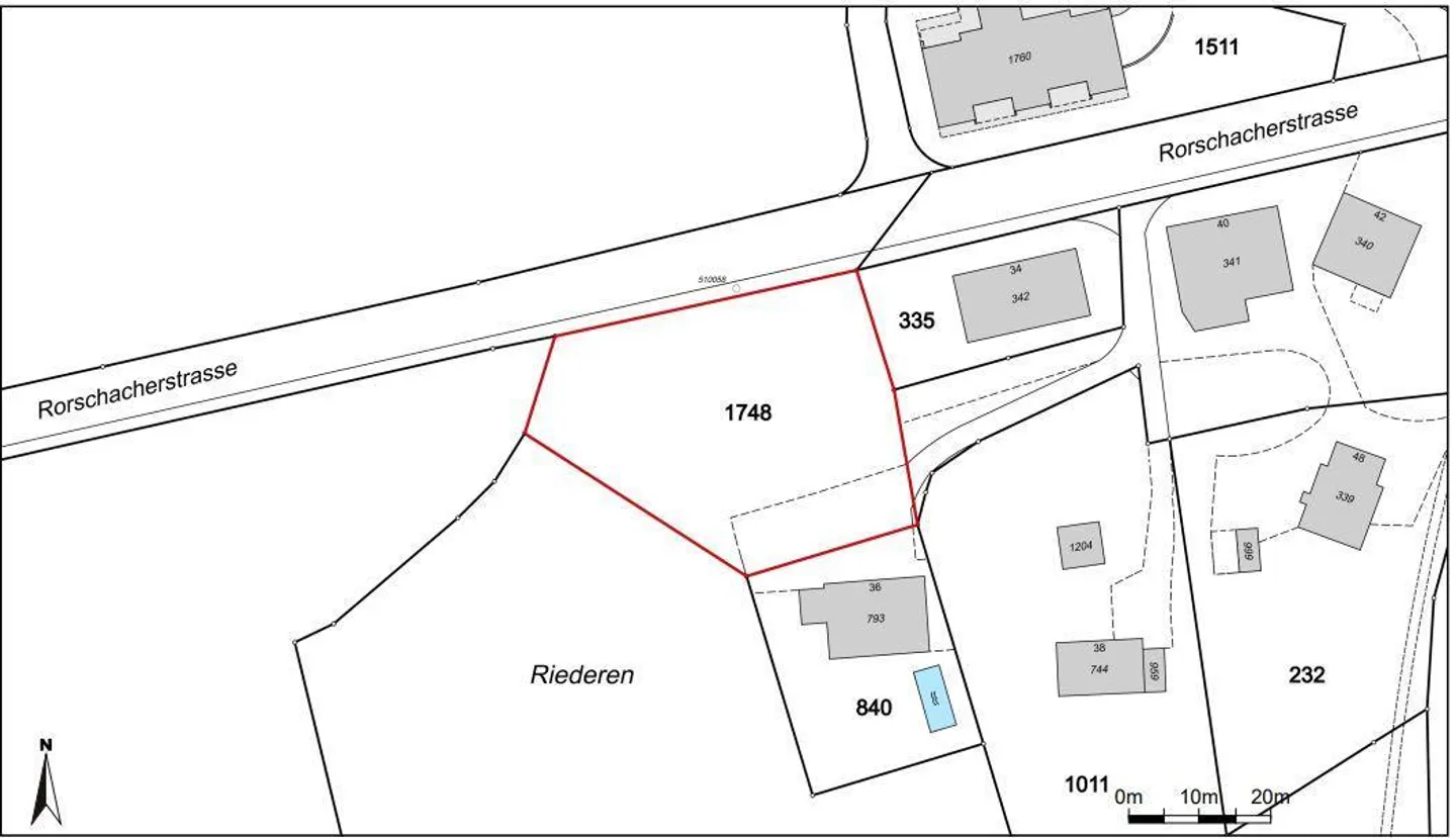 Bauland Grundstück für MFH - Foto 3 von 4