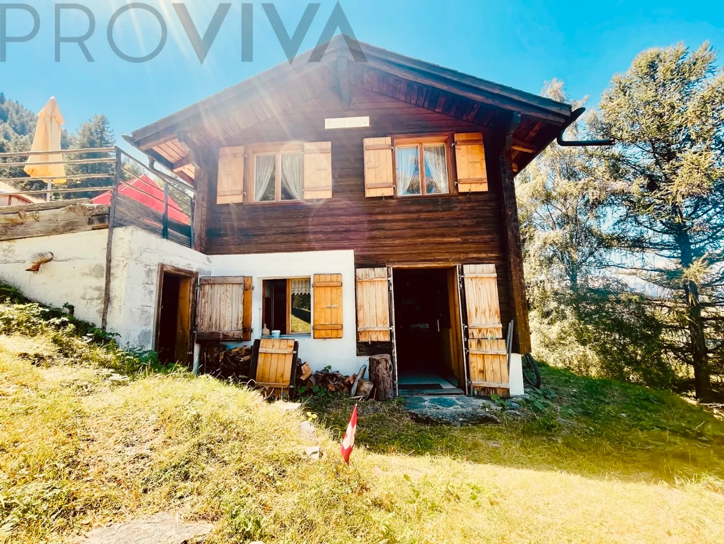 Rustic, cozy, rural - directly on the ski slope Unterbäch-Ginals - Photo 7 of 9