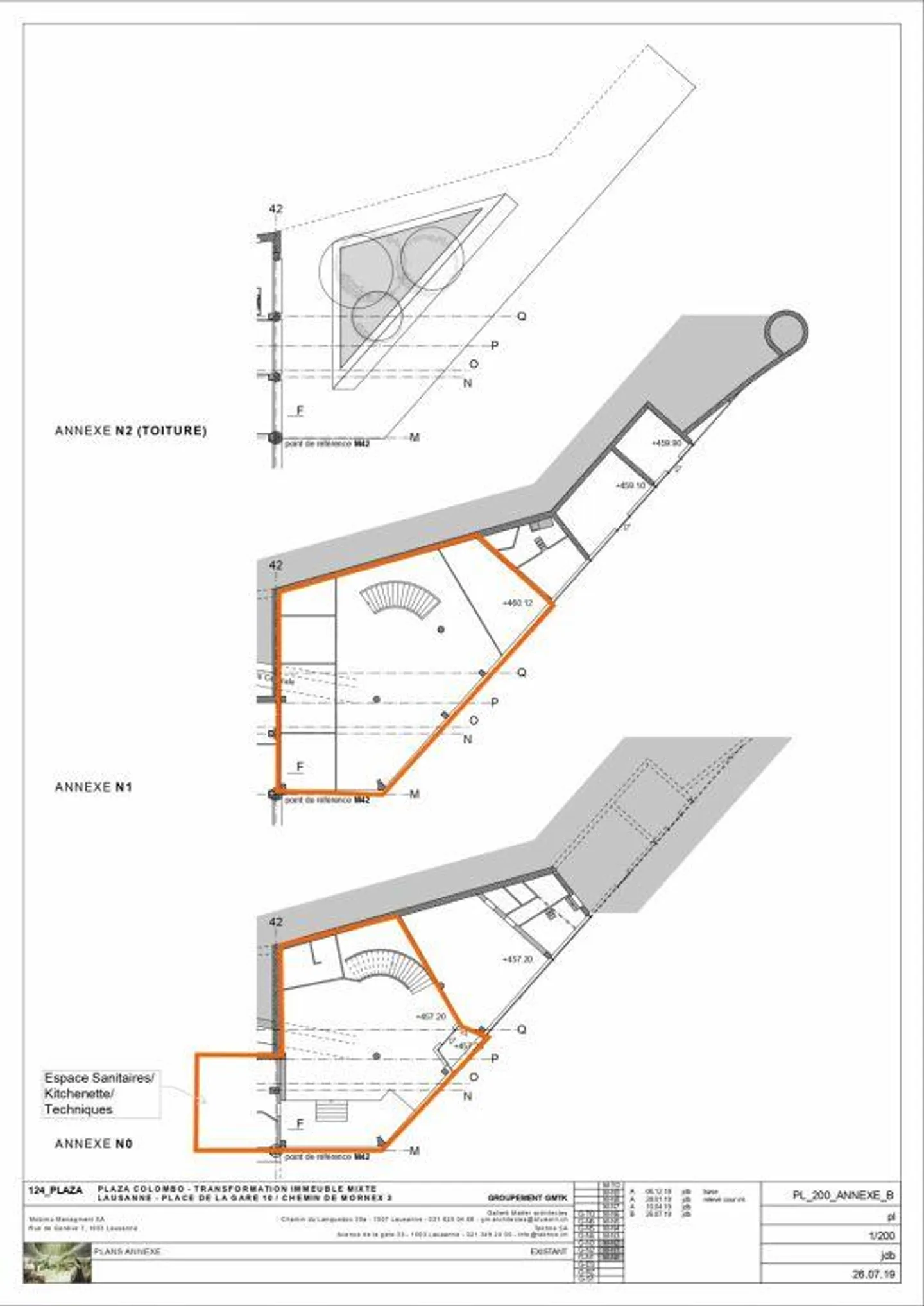 Negozio/Ufficio di 357 m2 su due livelli, a due passi dalla stazione ferroviaria di Losanna - Foto 6 di 6