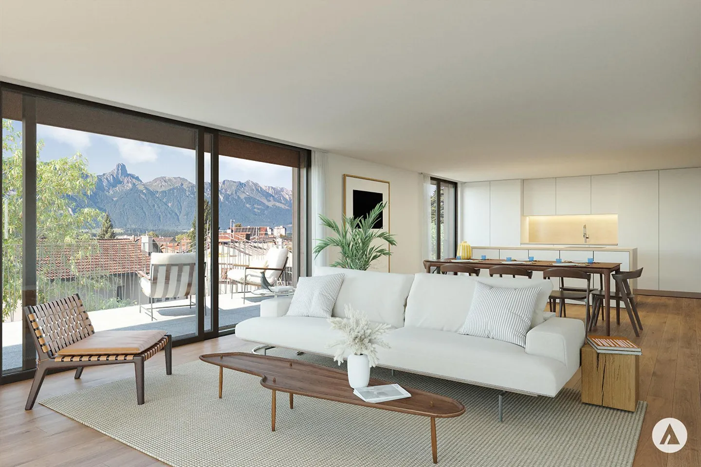 New Construction Project Terra: 4½/3½ Room Apartment on the 2nd Floor - Photo 4 of 13