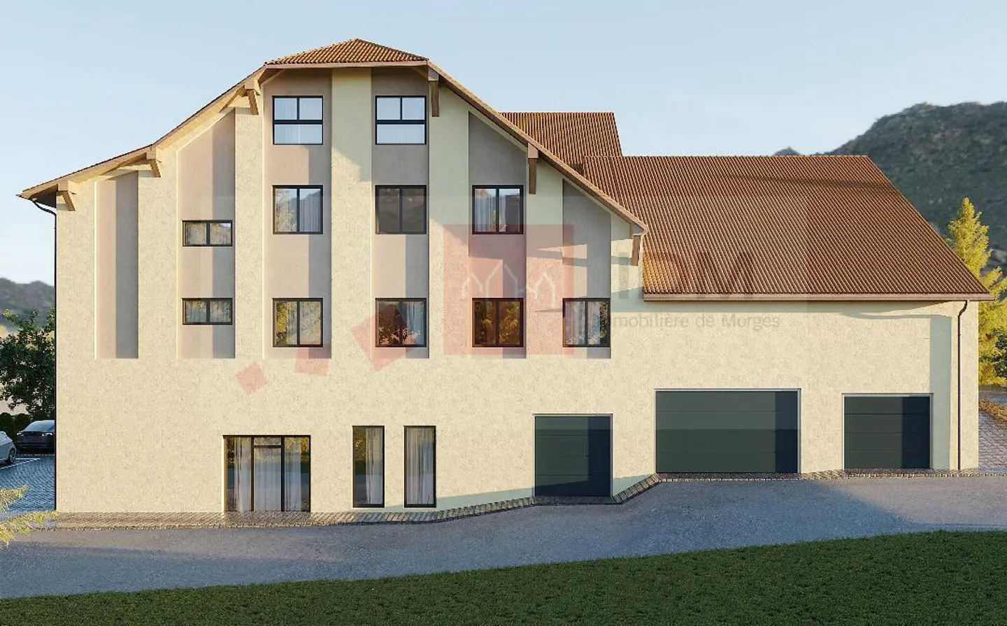 Appartamento triplex di 3,5 locali con giardino - Foto 3 di 10