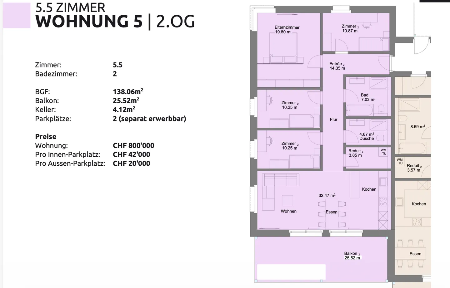 Affascinante casa plurifamiliare con 8 appartamenti moderni e stilosi di 4.5/5.5 stanze - Foto 22 di 26