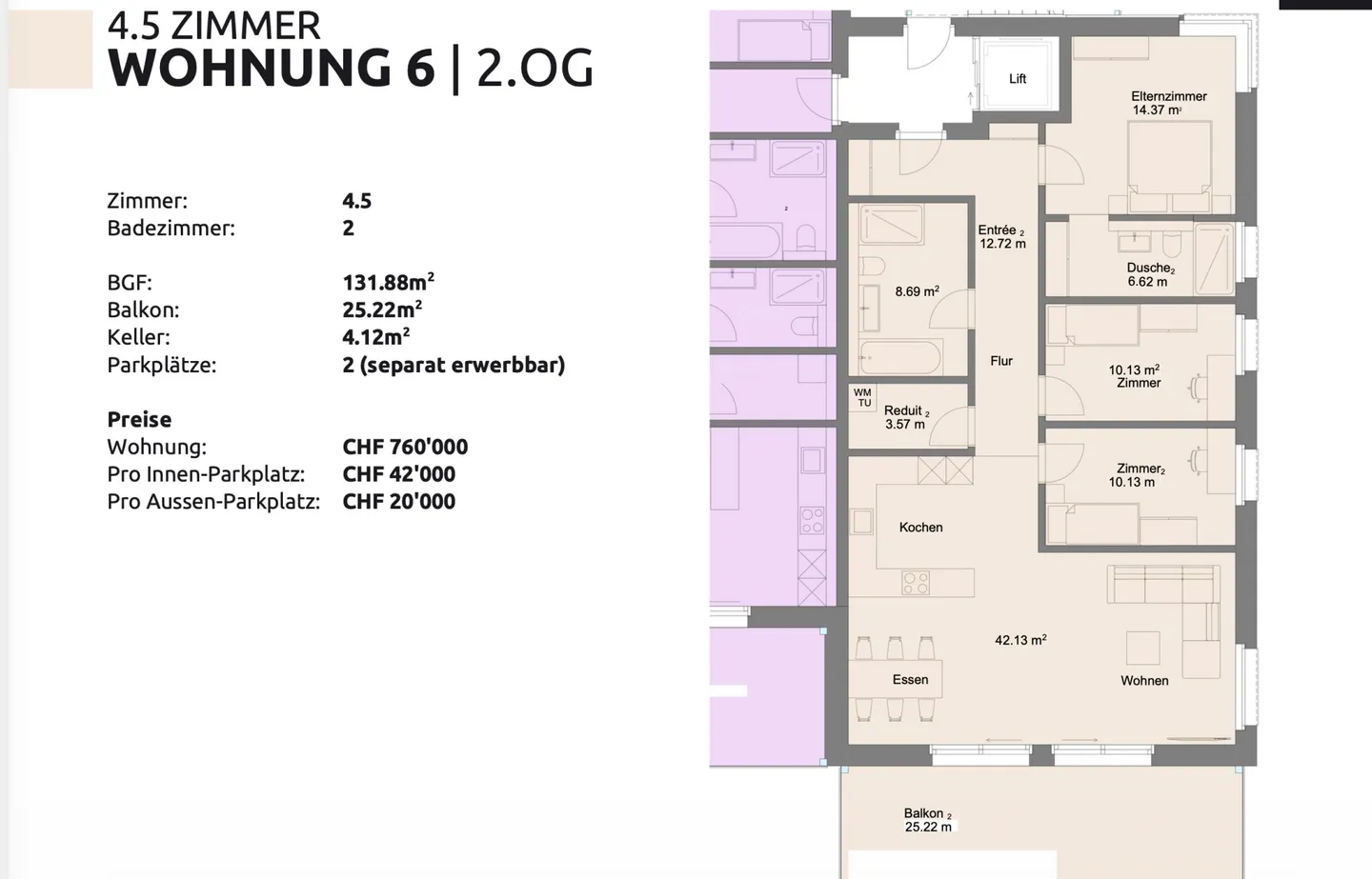 Affascinante casa plurifamiliare con 8 appartamenti moderni e stilosi di 4.5/5.5 stanze - Foto 23 di 26