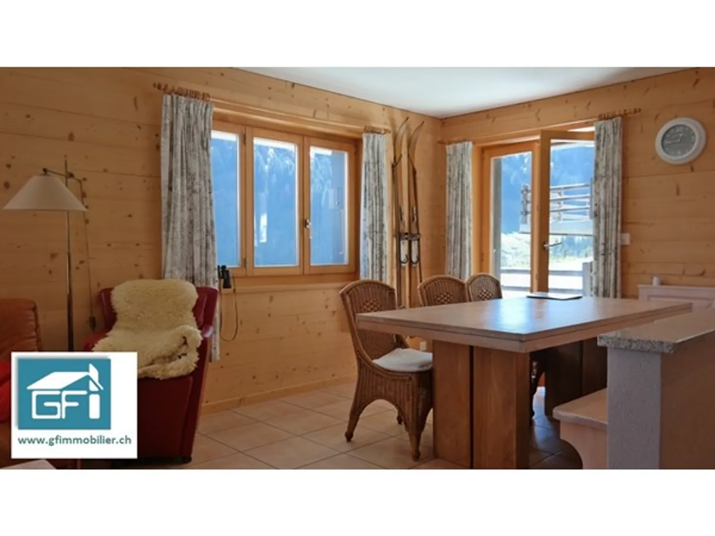 Komfortables Apartment in Champoussin - Foto 3 von 3