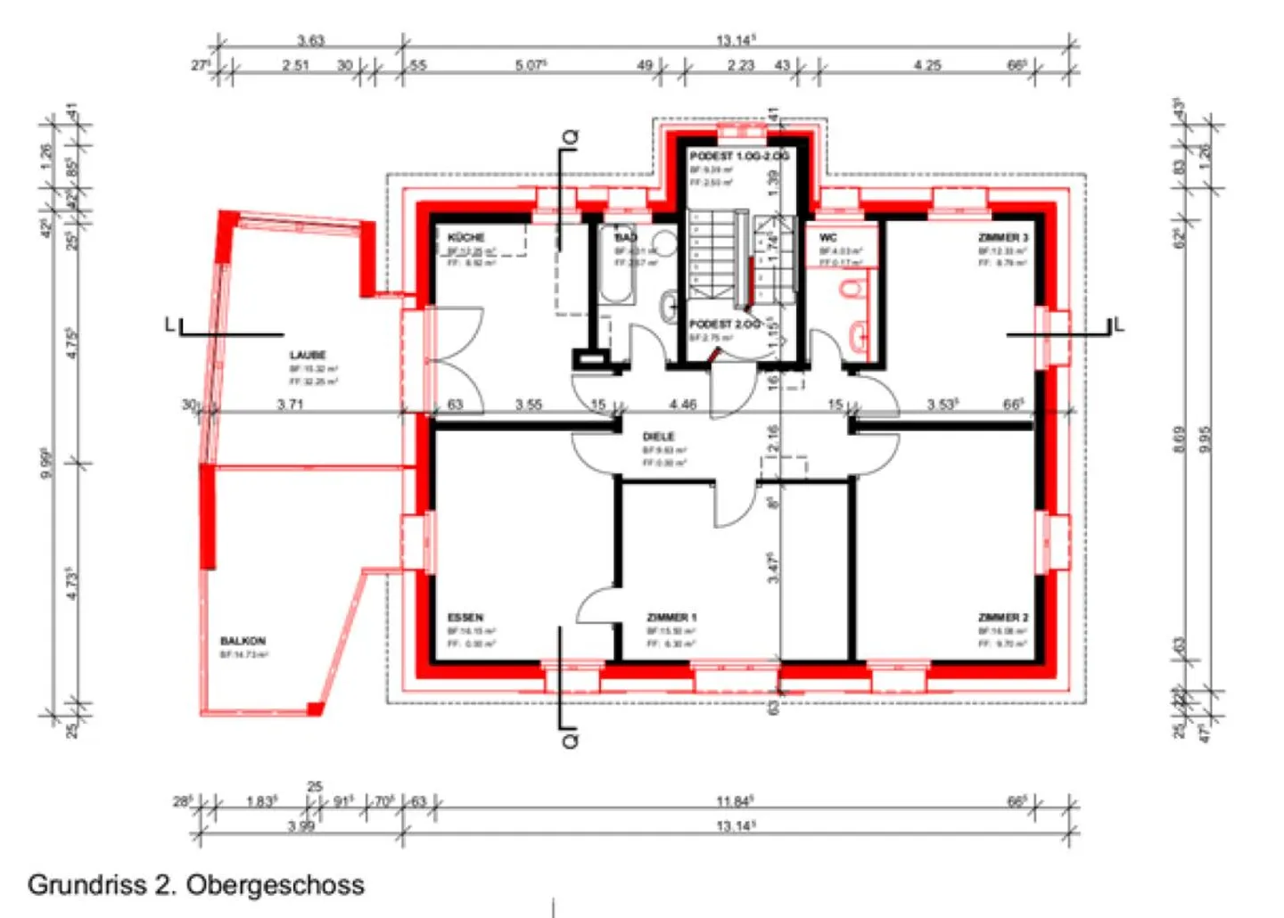 Tällerenweg 4, 6405 Immensee - Appartement 4.5 pièces 2ème étage - Photo 12 sur 13