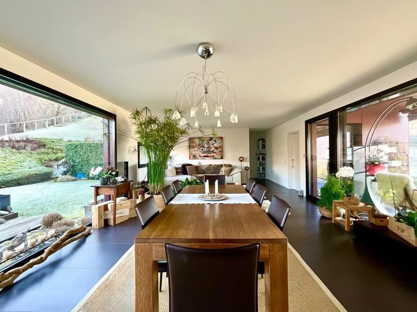DAVESCO - ZU VERKAUFEN PRÄCHTIGE 4.5 ZIMMER WOHNUNG MIT GARTEN - Foto 6 von 13