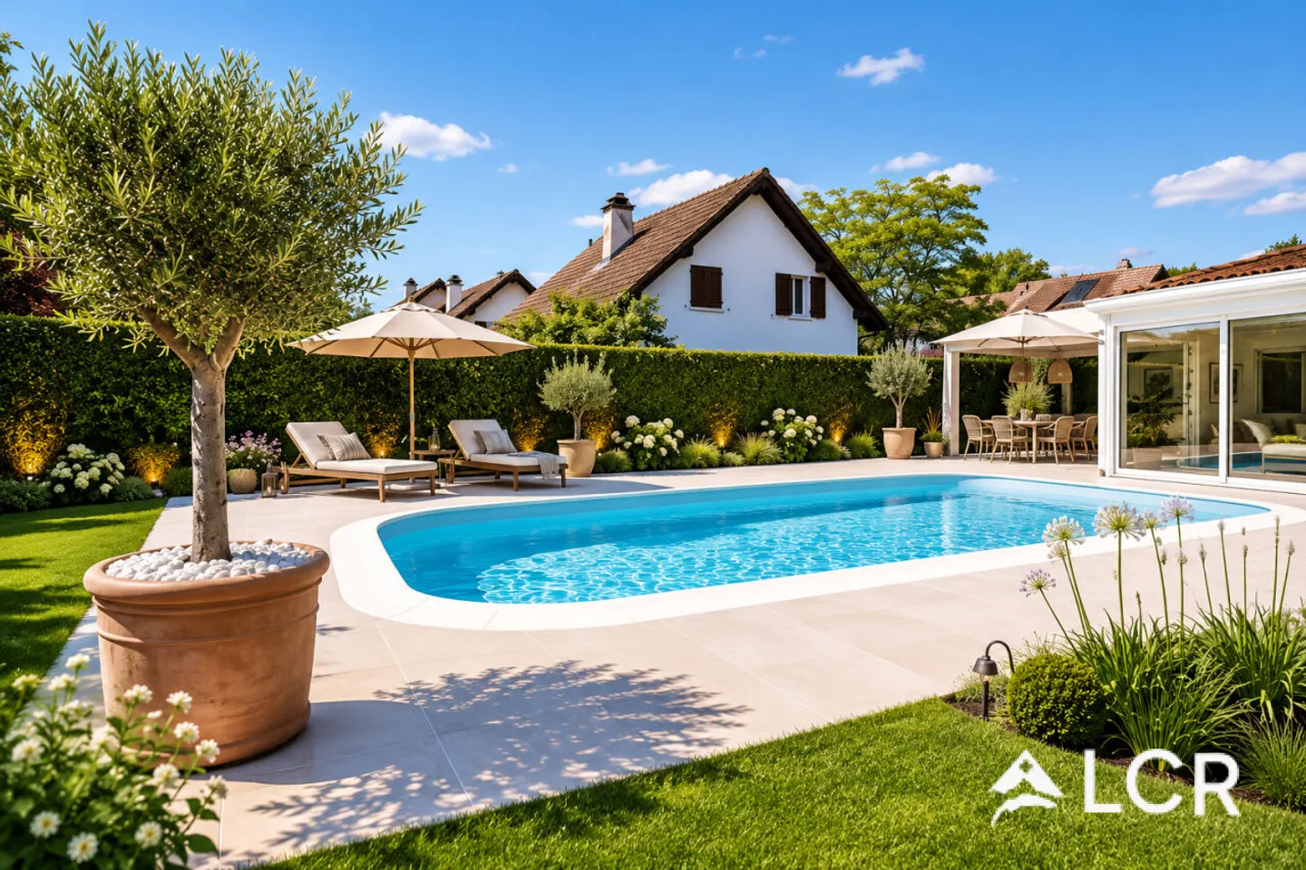 Splendida villa a schiera / 4 camere / 3 bagni / Giardino / Piscina - Foto 1 di 13