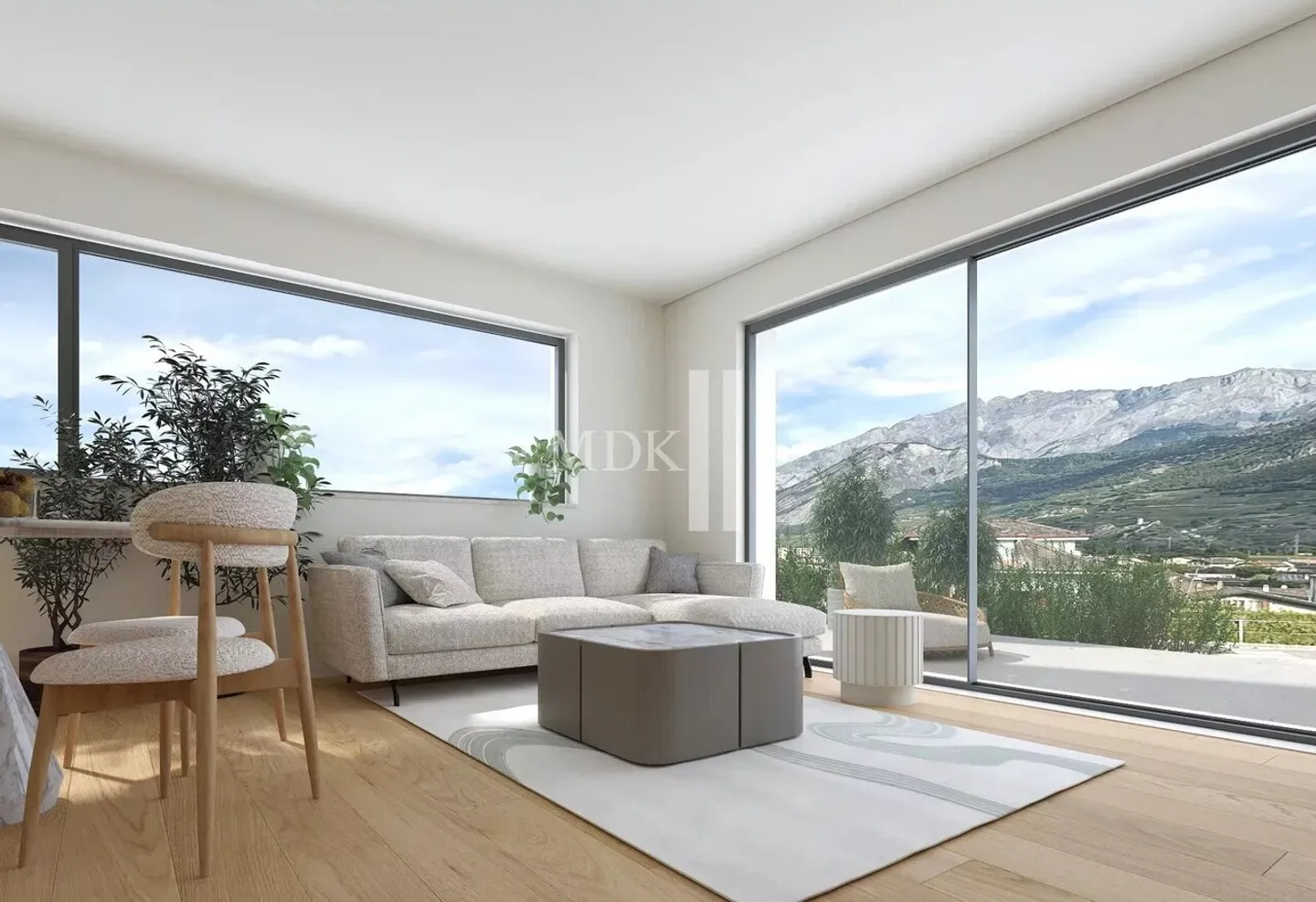 Appartamento di 5,5 locali a Saxon - Foto 1 di 11