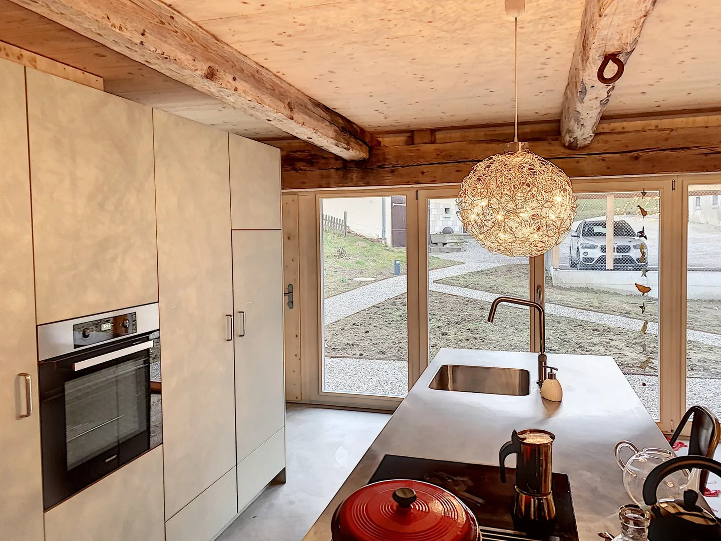 Bell'appartamento atipico di 3,5 locali al piano terra - Foto 4 di 11