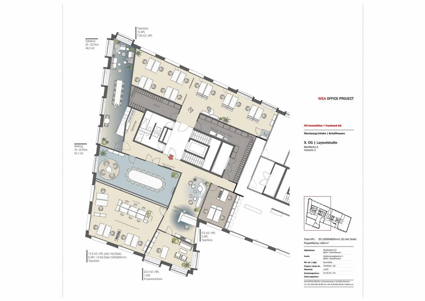 Bureau spacieux avec potentiel de développement près de la gare de Schaffhouse - Photo 20 sur 52