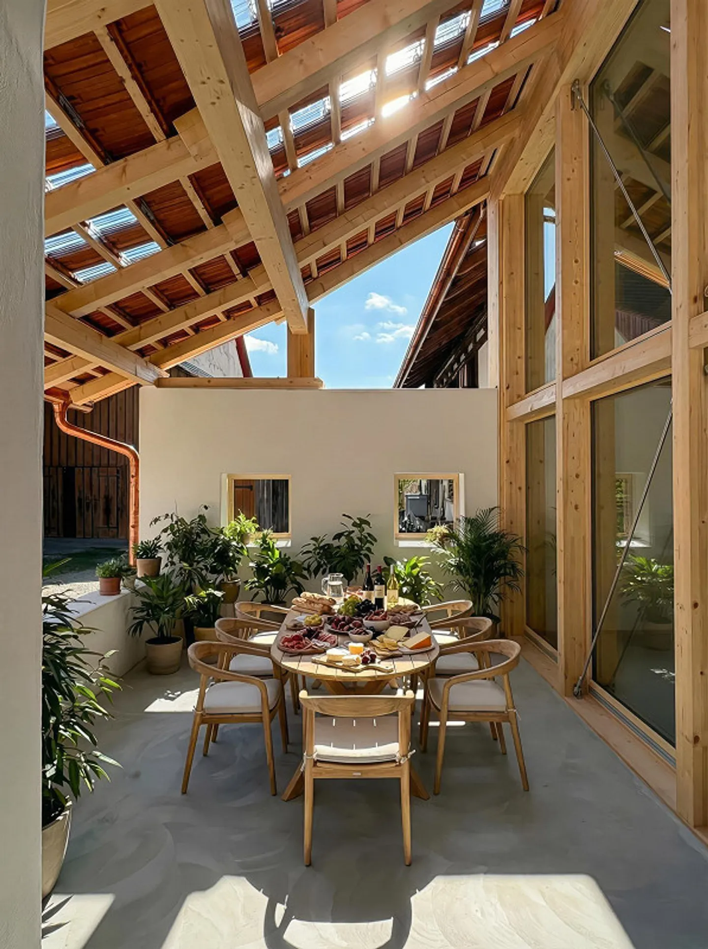 Nuova costruzione Hettlingen — Trasformazione di un fienile in una casa residenziale - Foto 3 di 17