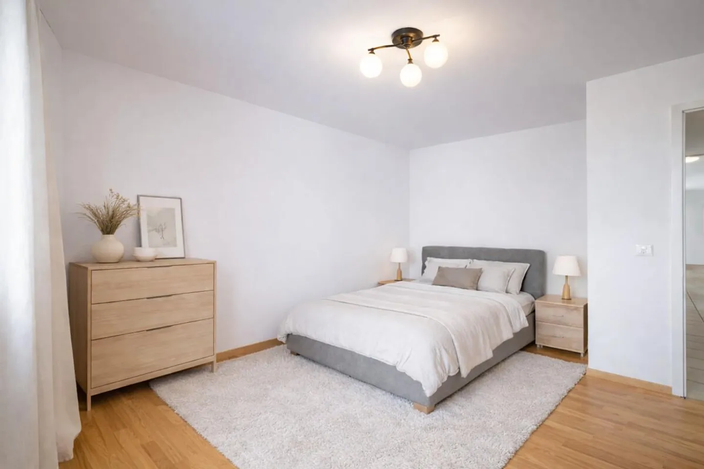 Bonaduz: bright 4.5-room apartment with balcony and mountain view - Photo 5 of 6