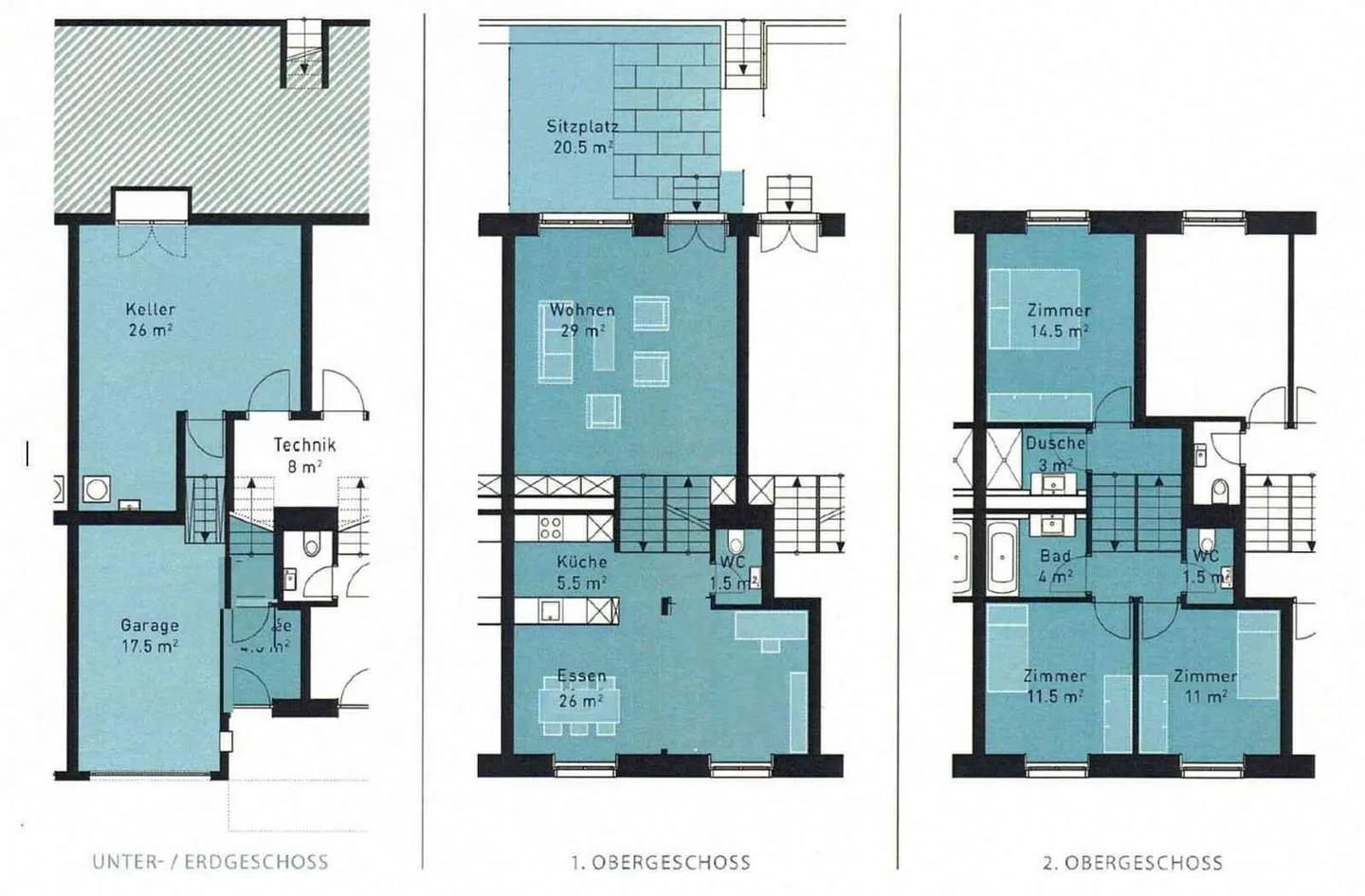 Townhouse Minergie moderno - Foto 10 di 10