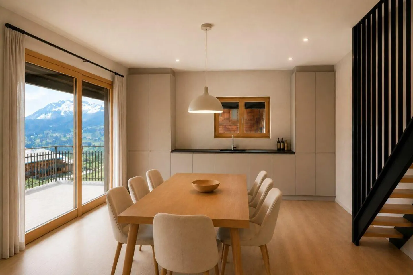 Stilvolle Dachmaisonette mit Bergblick - Foto 2 von 14