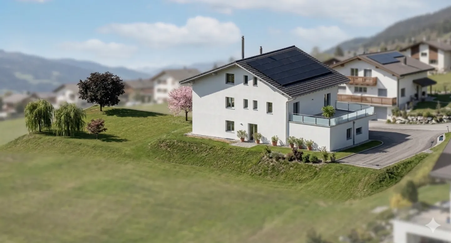 Appartement spacieux en bordure du village - Photo 1 sur 9