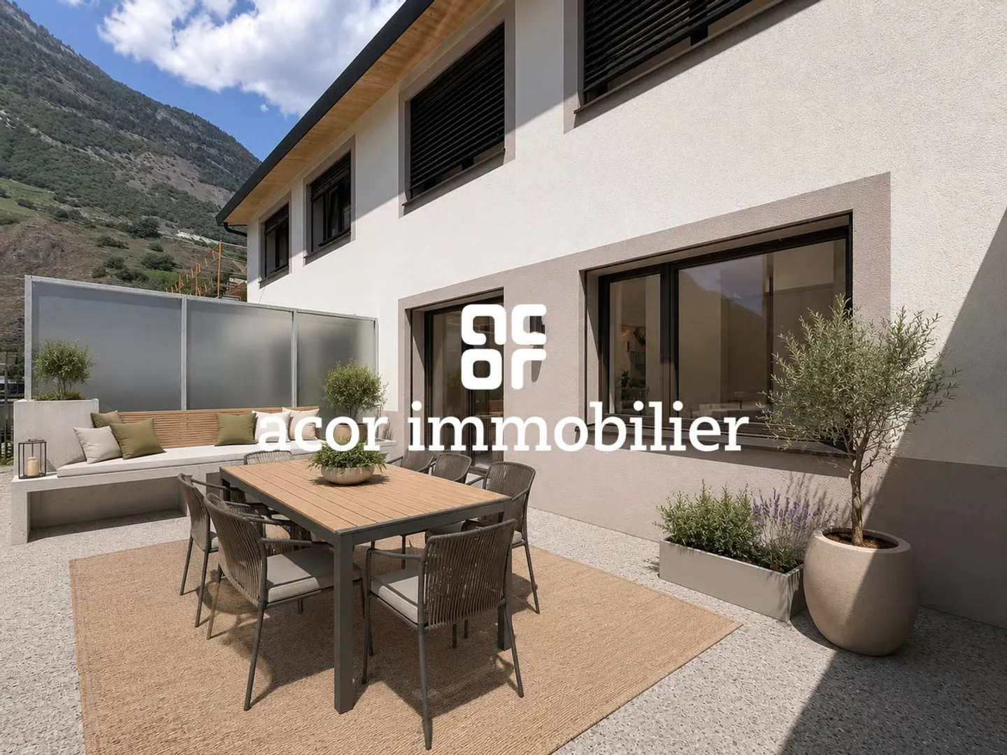 Außergewöhnliche Doppelhaushälfte im Herzen von Saillon - 165 m² - 6 Zimmer - Foto 10 von 11