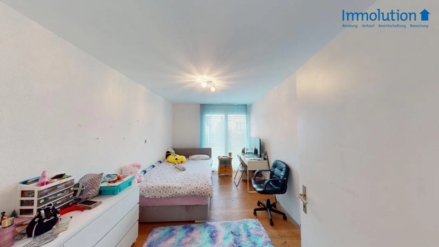 Bright 4.5-Room Garden Apartment with Patio in Sirnach - Photo 8 of 12