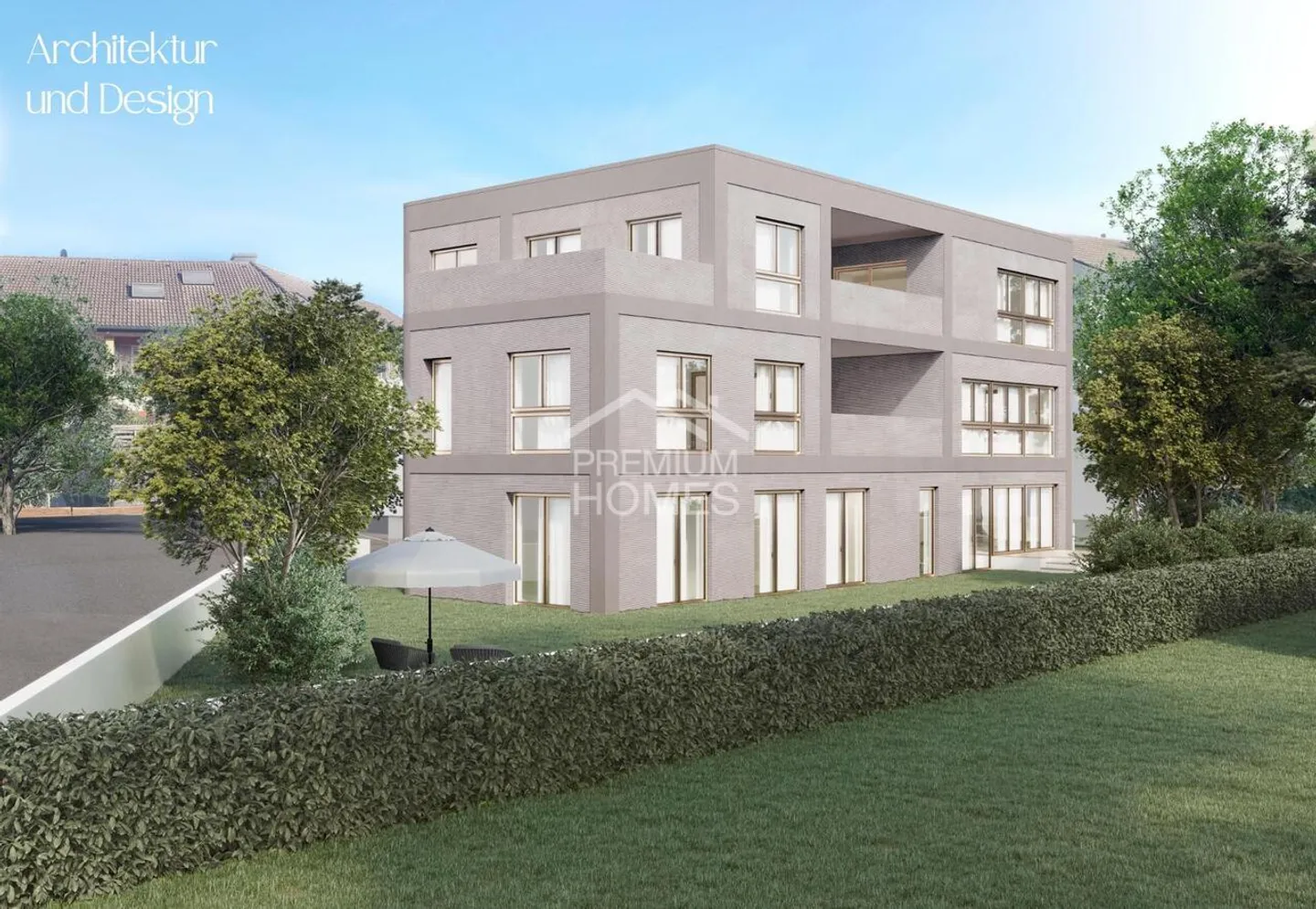 Modernes Mehrfamilienhaus - Foto 1 von 8