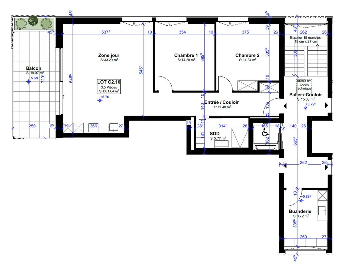 New 3.5 Room Penthouse - Photo 8 of 8