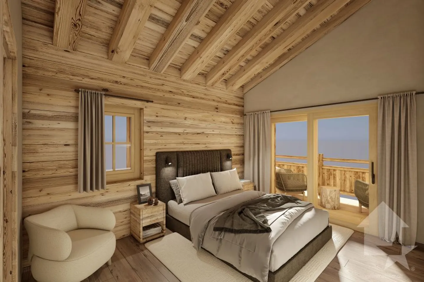 Appartamento di lusso vicino alle piste da sci disponibile per residenza secondaria senza obbligo di affitto - Foto 7 di 12