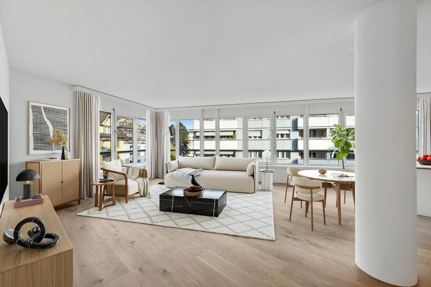 Modernes 3.5-Zimmer-Apartment in Kriens - Foto 1 von 24