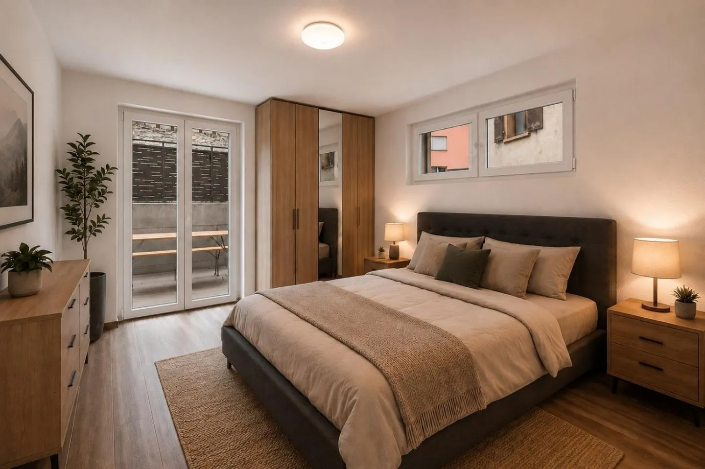 Moderne Wohnung im Dorfzentrum - Foto 4 von 6