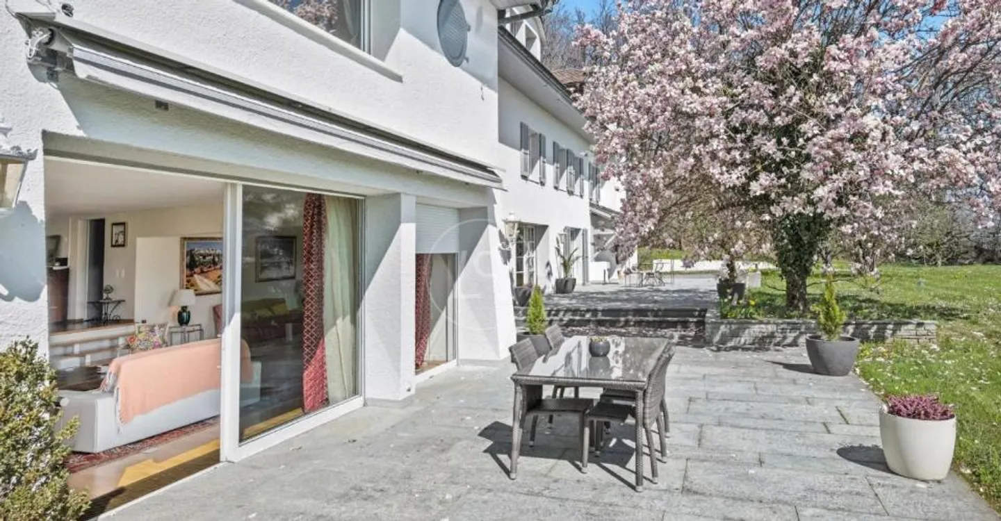 Very beautiful family property with tennis and lake view, Morges - Photo 6 of 12