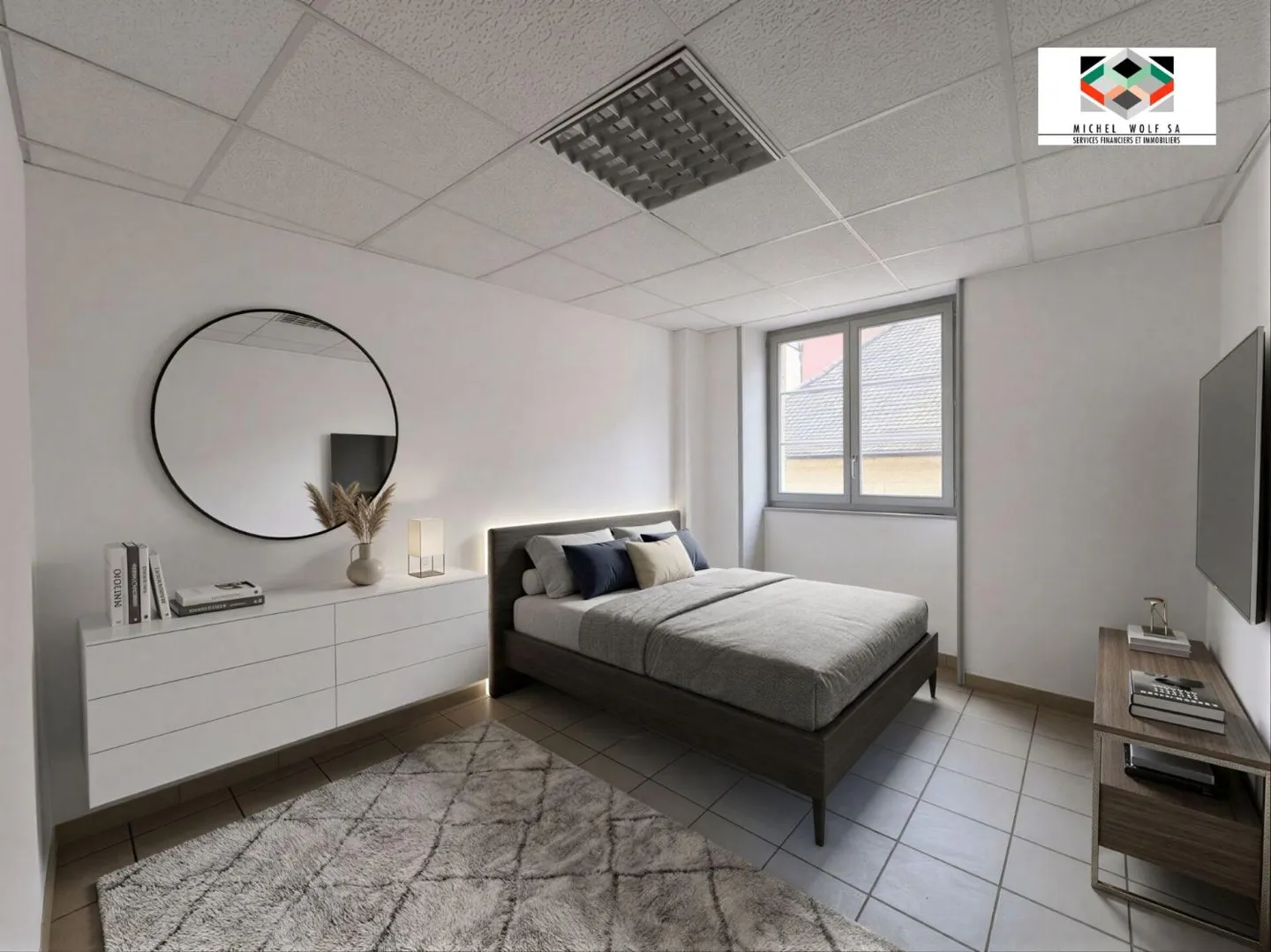 Ampio appartamento di 3,5 locali nel centro di Neuchâtel (zona pedonale) - Foto 3 di 5