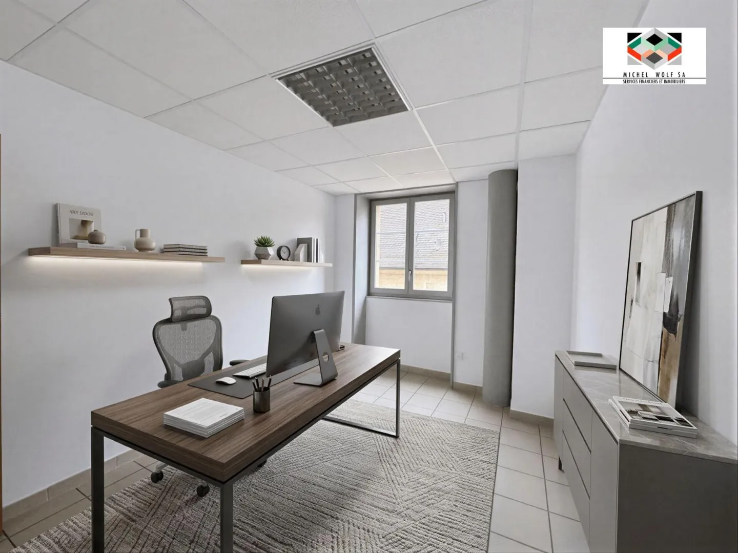 Ampio appartamento di 3,5 locali nel centro di Neuchâtel (zona pedonale) - Foto 4 di 5