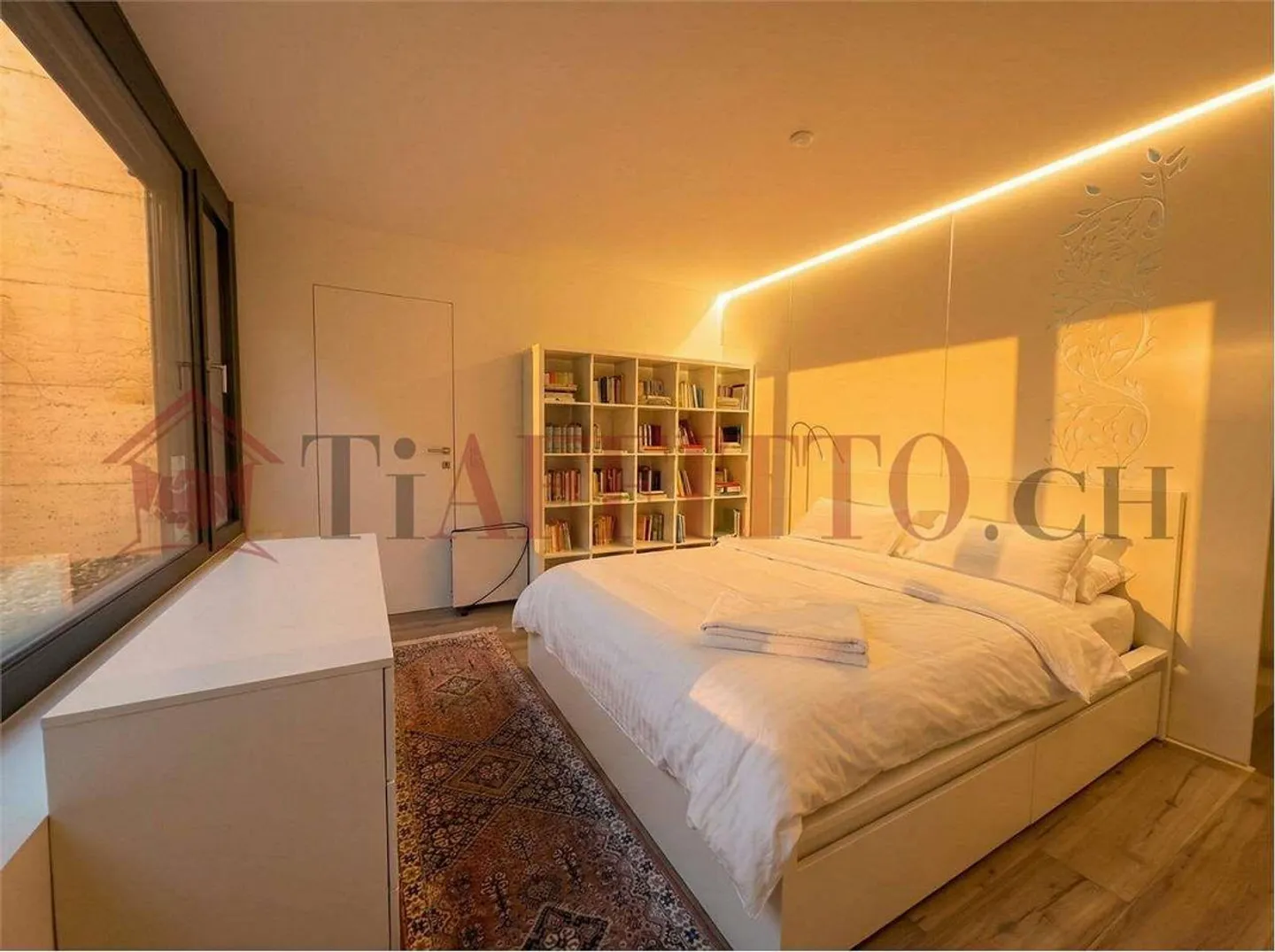 Moderna casa bifamiliare con giardino privato a Comano - Foto 5 di 12