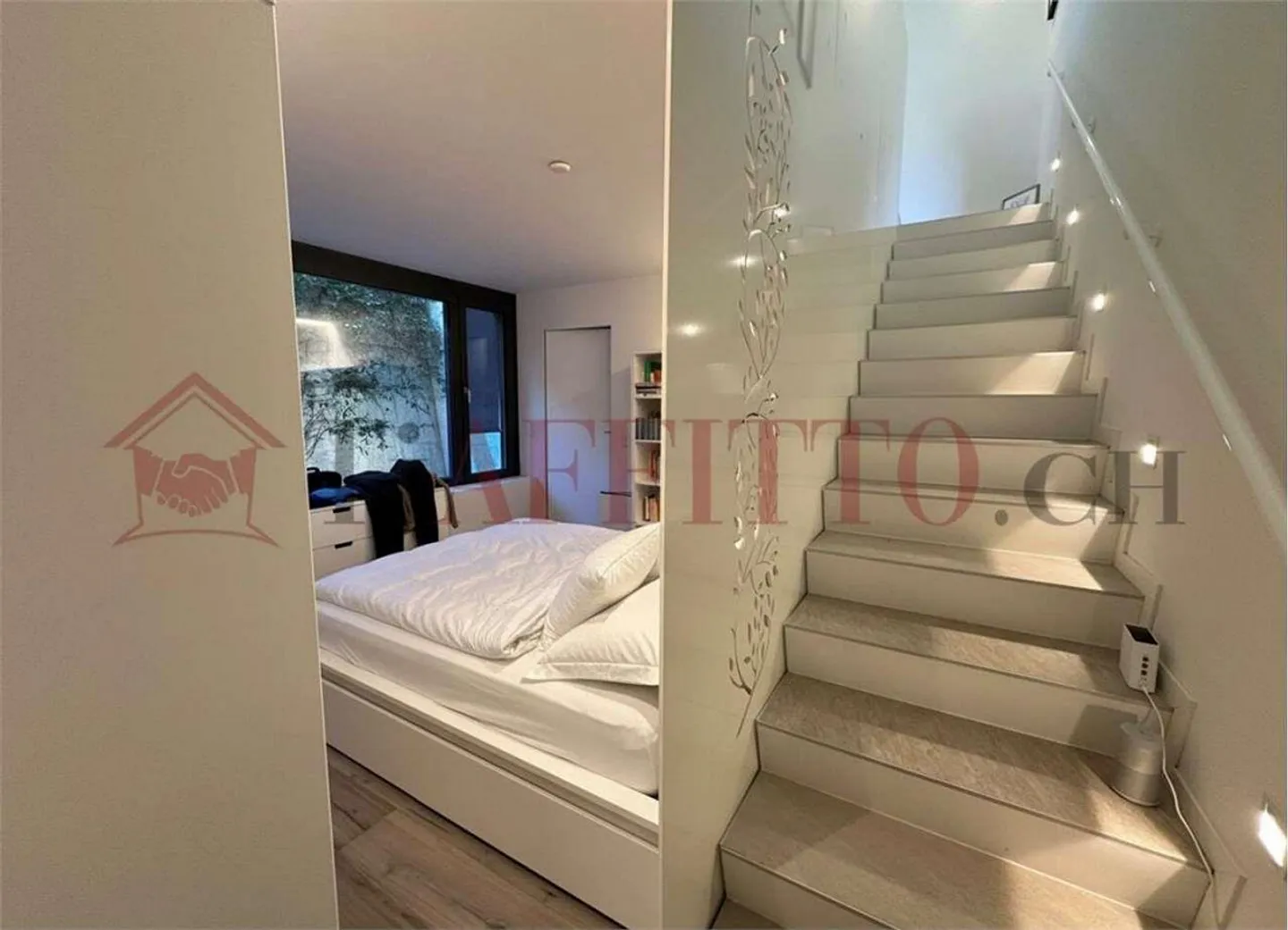 Moderna casa bifamiliare con giardino privato a Comano - Foto 6 di 12