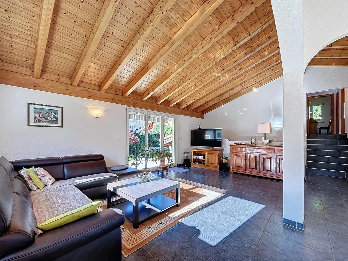 Villa familiale rénovée à Sion - Photo 1 sur 13