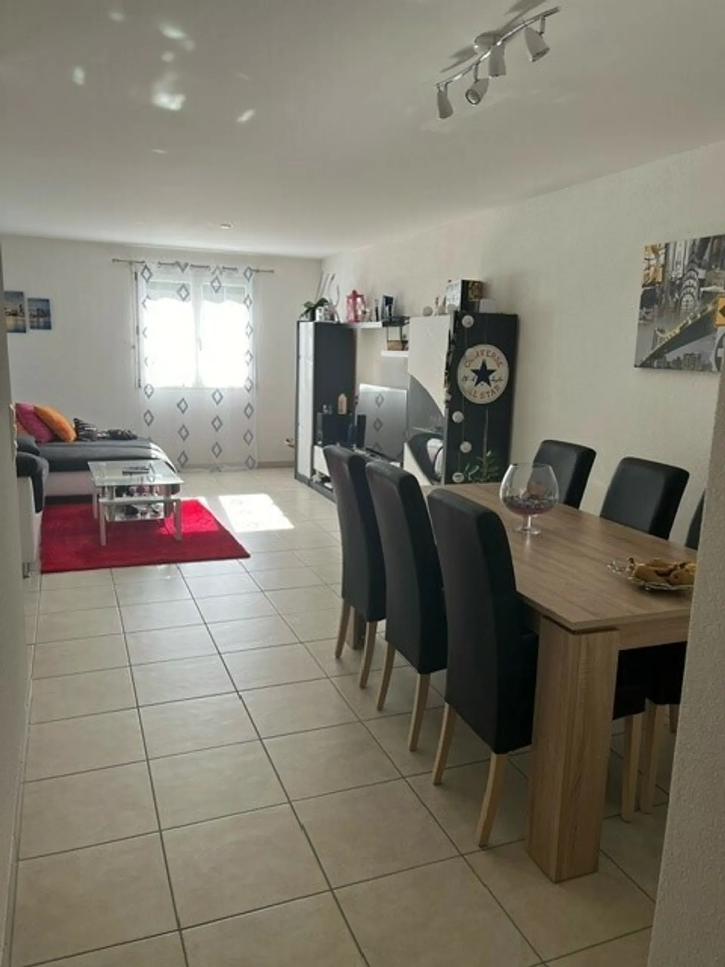 Wohnung mit 2.5 Zimmern vollständig ausgestattet in Farvagny - Photo 7 sur 9