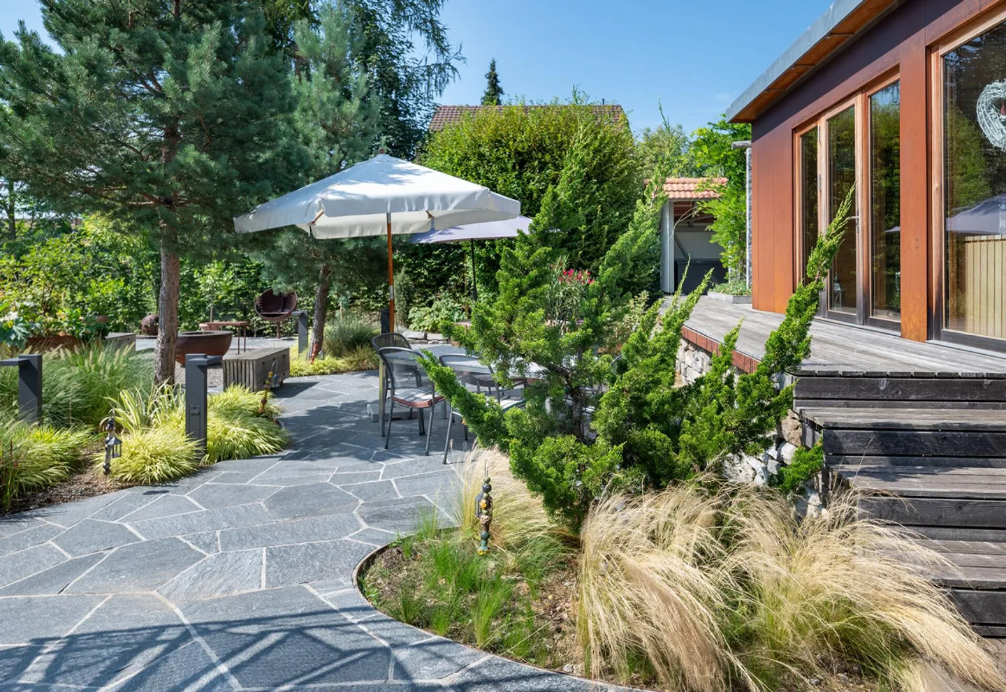 Maison bifamiliale exclusive avec oasis de jardin et piscine dans un emplacement privilégié... - Photo 3 sur 13