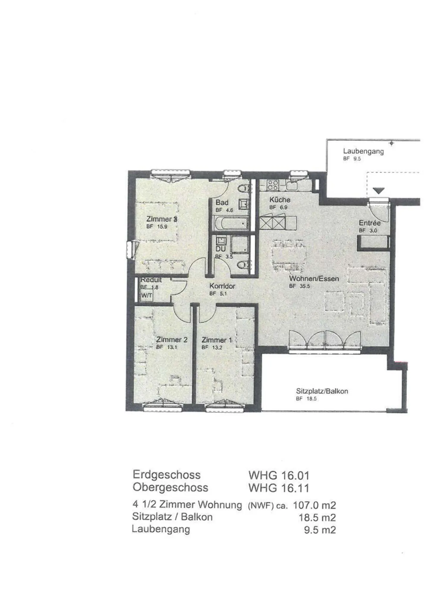 Appartamento 4.5 stanze - Foto 9 di 11