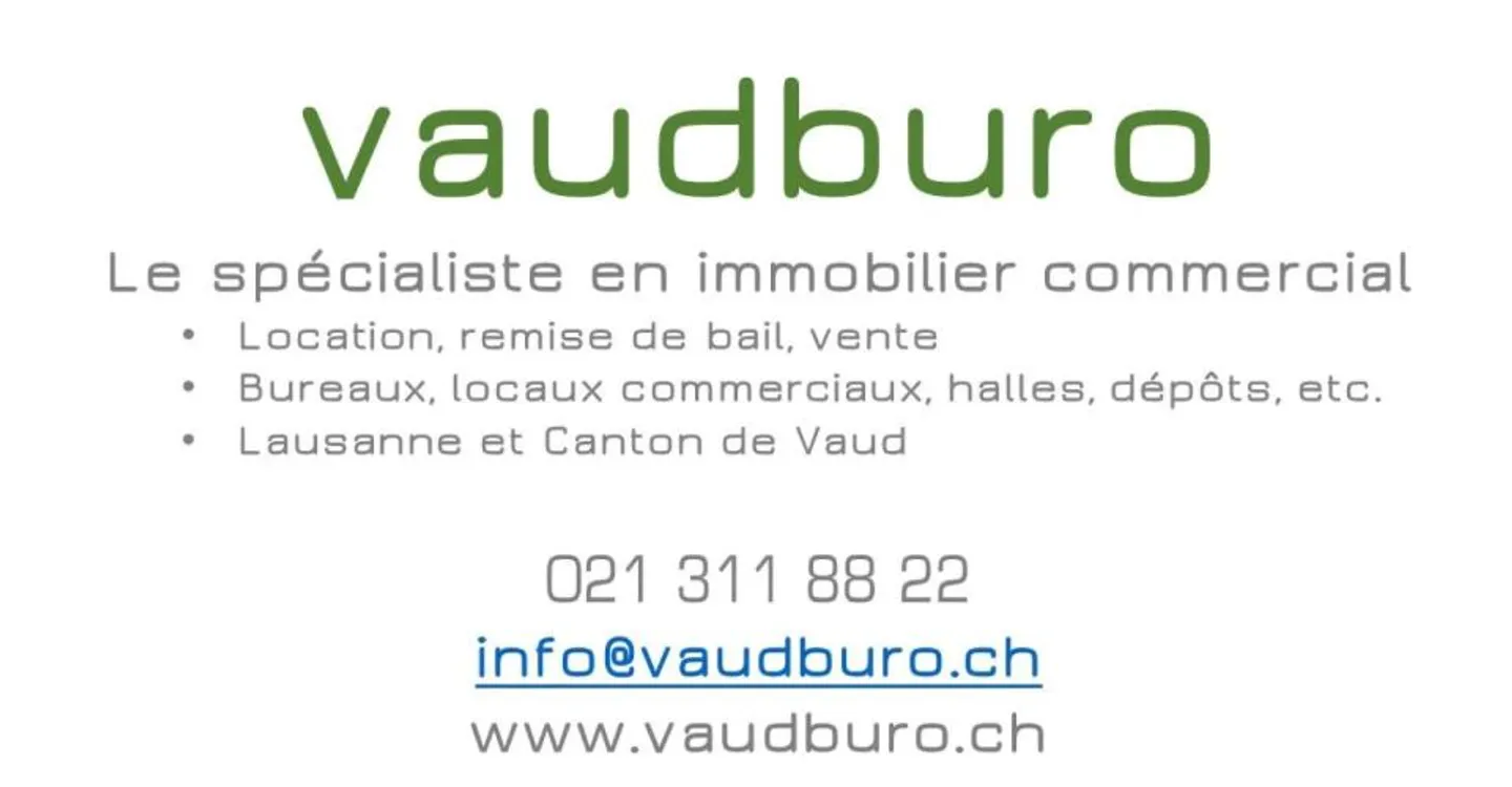 Bureau spacieux à Lausanne - Photo 10 sur 10