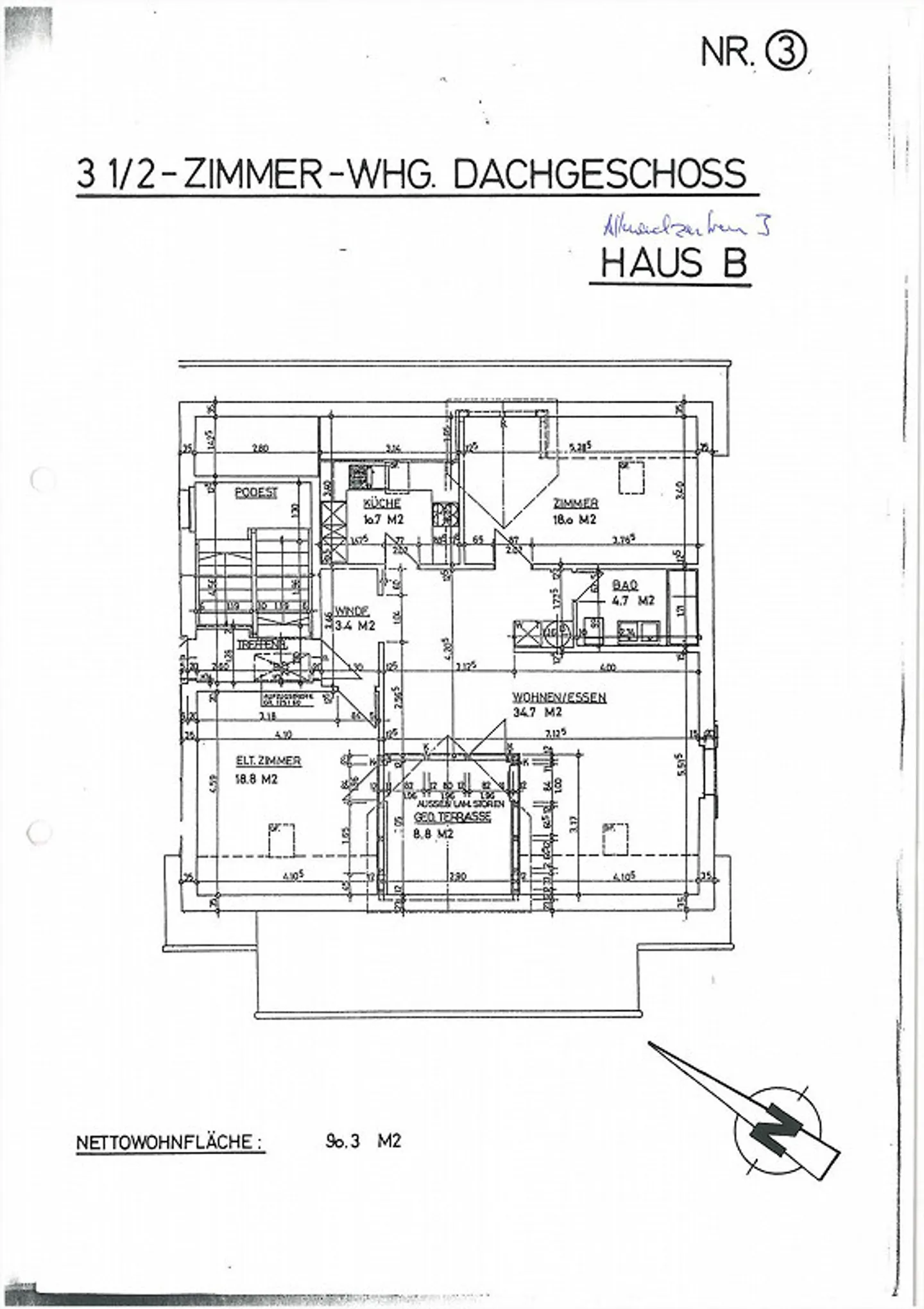 3.5 Zimmerwohnung in Rorbas-Freienstein - Foto 12 von 12