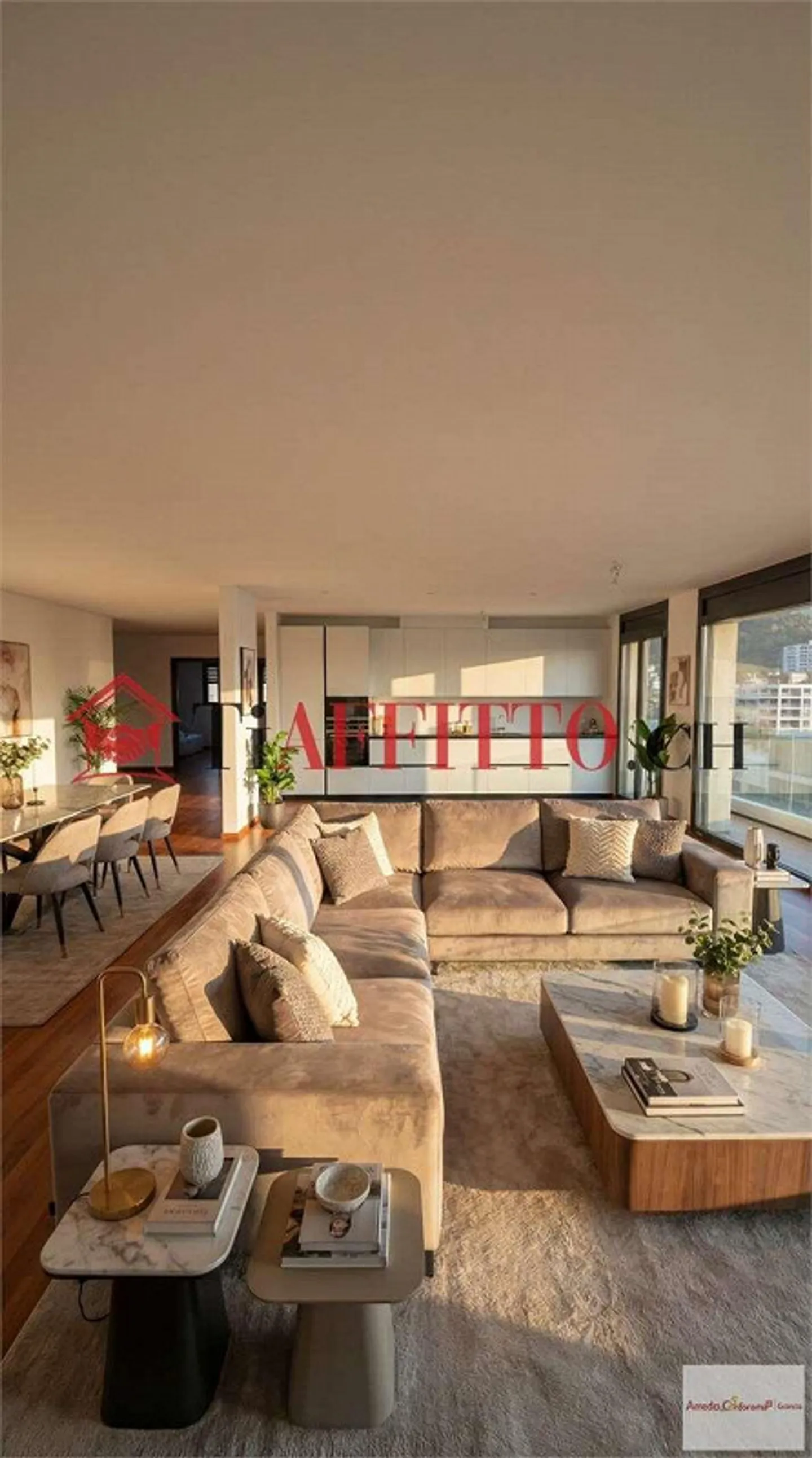 Luxury Penthouse with Terrace and Lake View in Paradiso - Photo 4 of 10