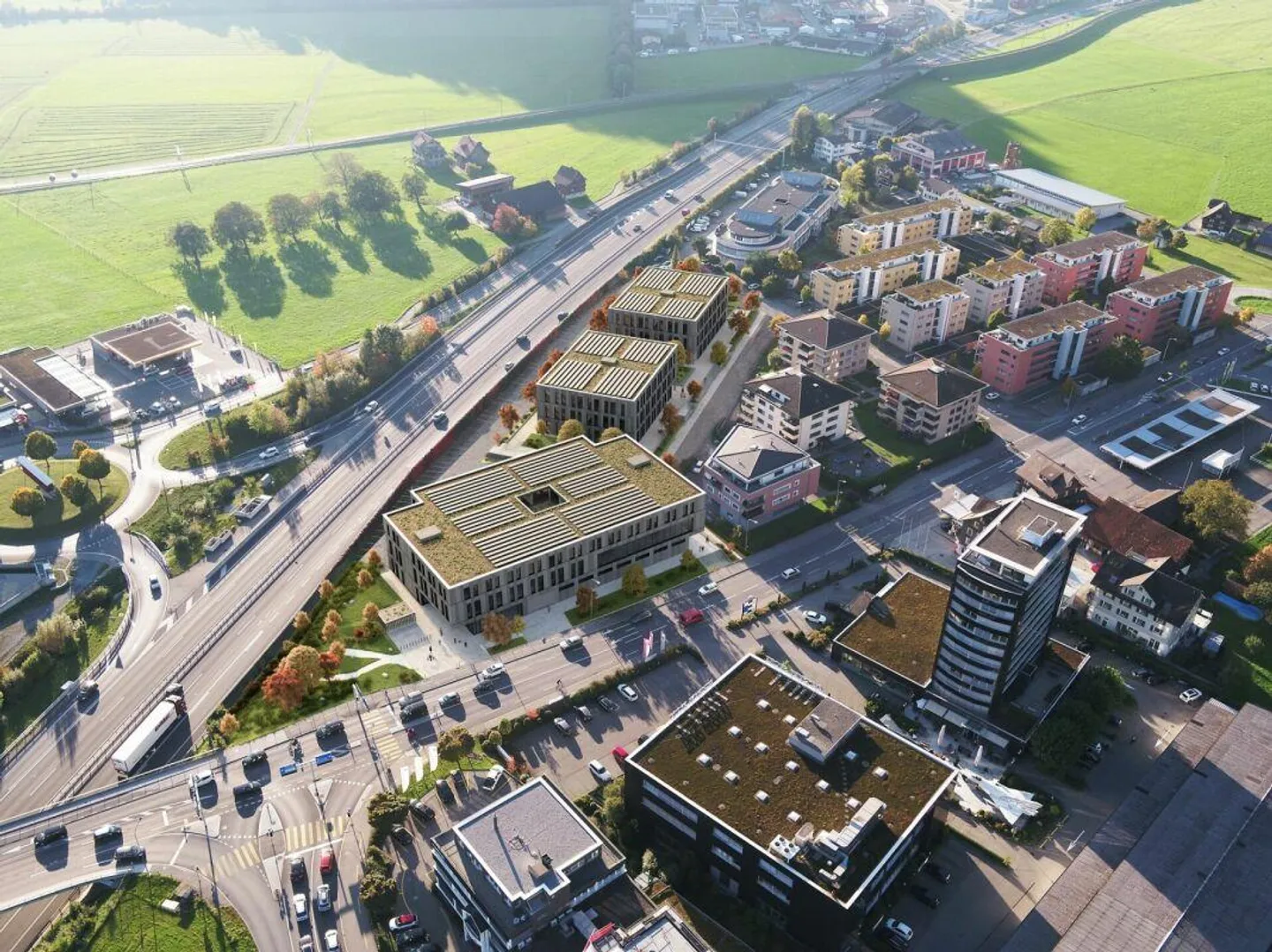 Gewerbeflächen im Neubauprojekt "Stans Nord" - Foto 2 von 3