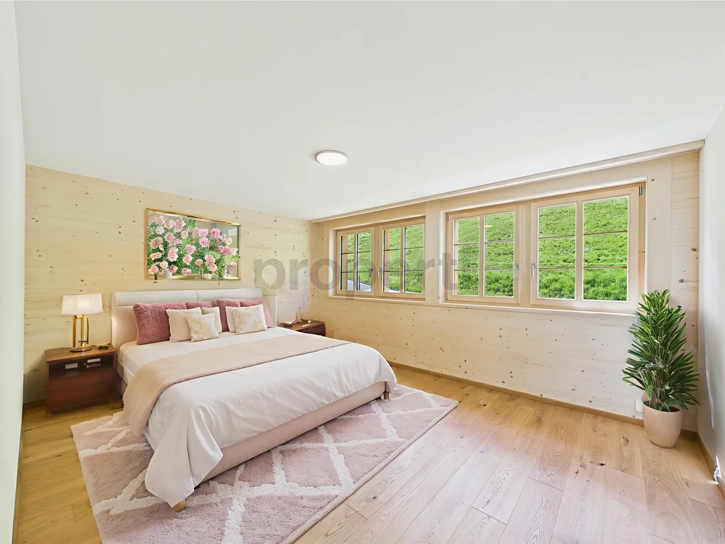 Grosszügige 4.5 Zimmer Wohnung in Oberwil im Simmental mit Aussicht - Foto 5 von 13
